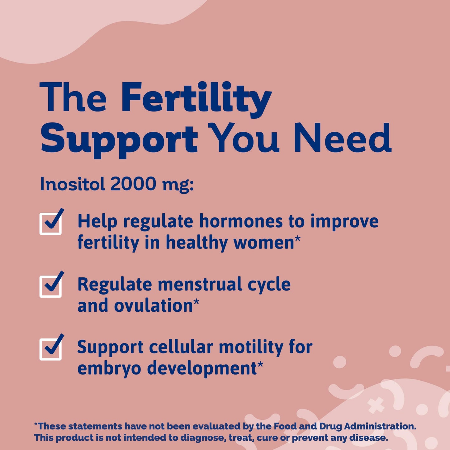 Biostime Mamabiotic Fertility and Conception Support Inositol Supplement | Folic Acid, Zinc, Selenium