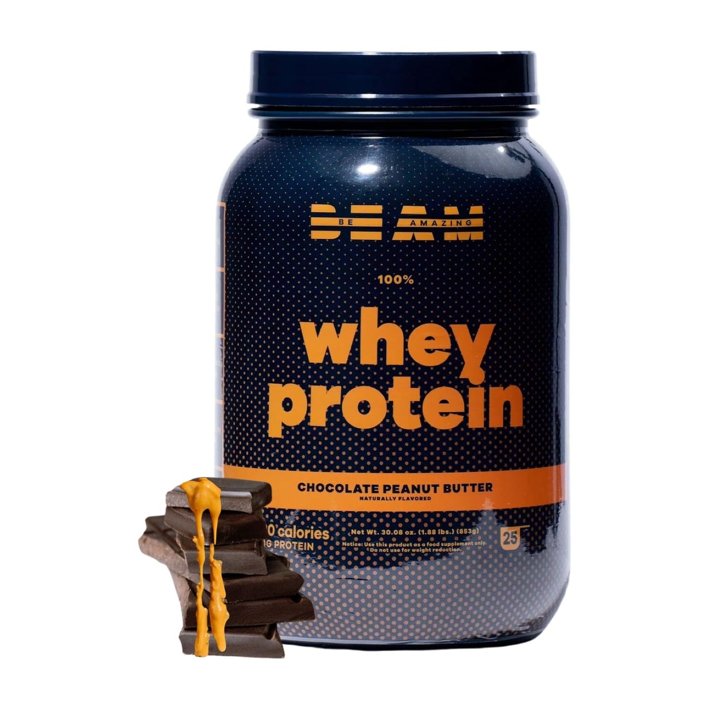 BEAM Be Amazing - Whey Protein Powder | Soy and Gluten-Free Protein Powder 