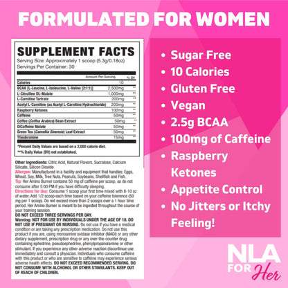 Uplift Pre-Workout for Women (30 Servings) -Hawaiian Sunset -Provides Clean/Sustained