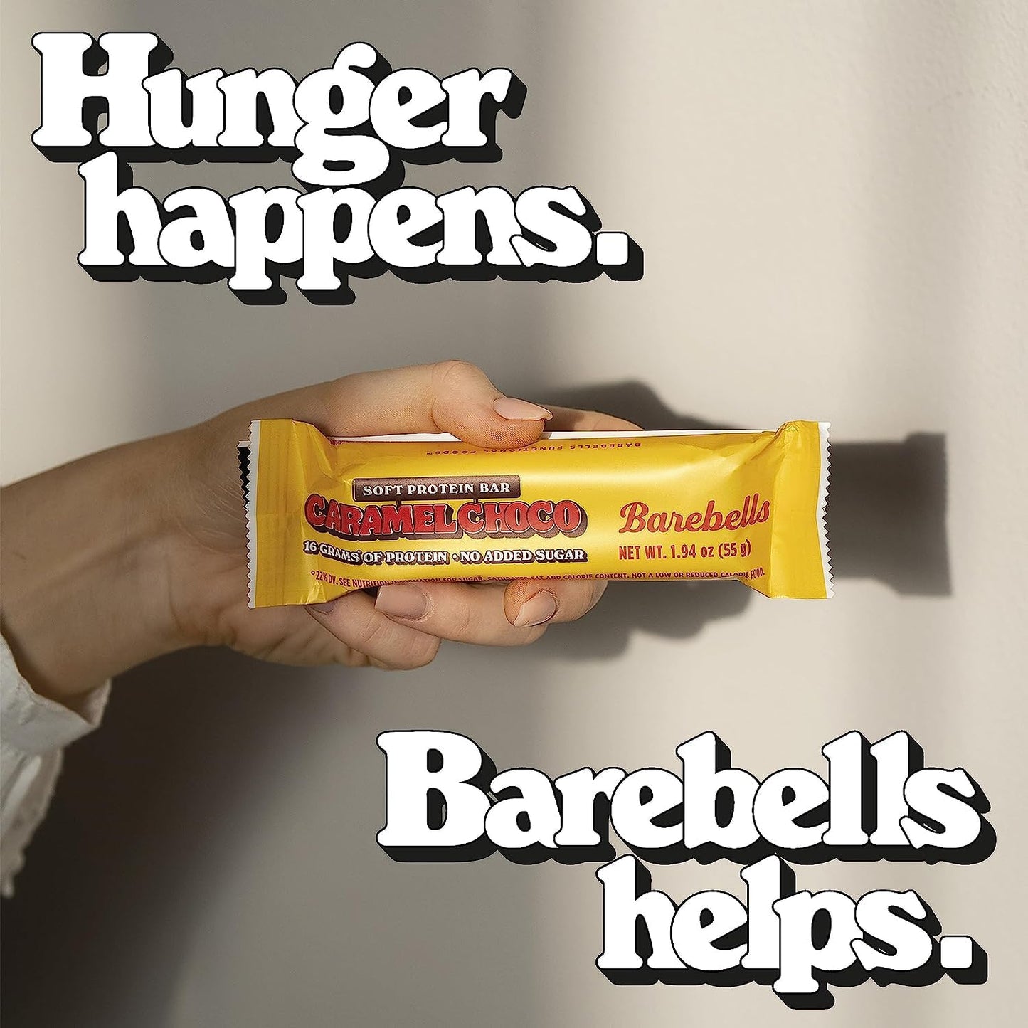 Barebells Soft Protein Bars Caramel Choco - 12 Count, 1.9oz Bars - Protein Snacks