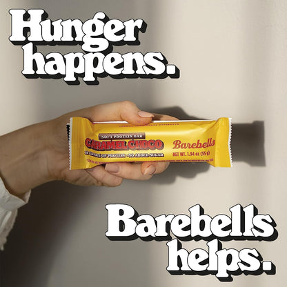 Barebells Soft Protein Bars Caramel Choco - 12 Count, 1.9oz Bars - Protein Snacks