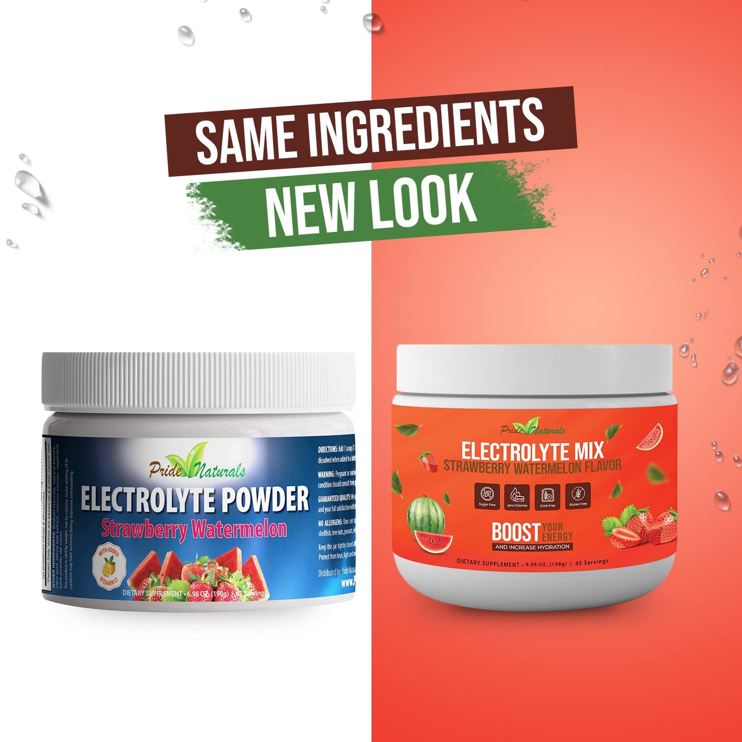 Electrolyte Powder - Refreshing Workout Recovery Electrolytes, Sugar Free, Gluten Free