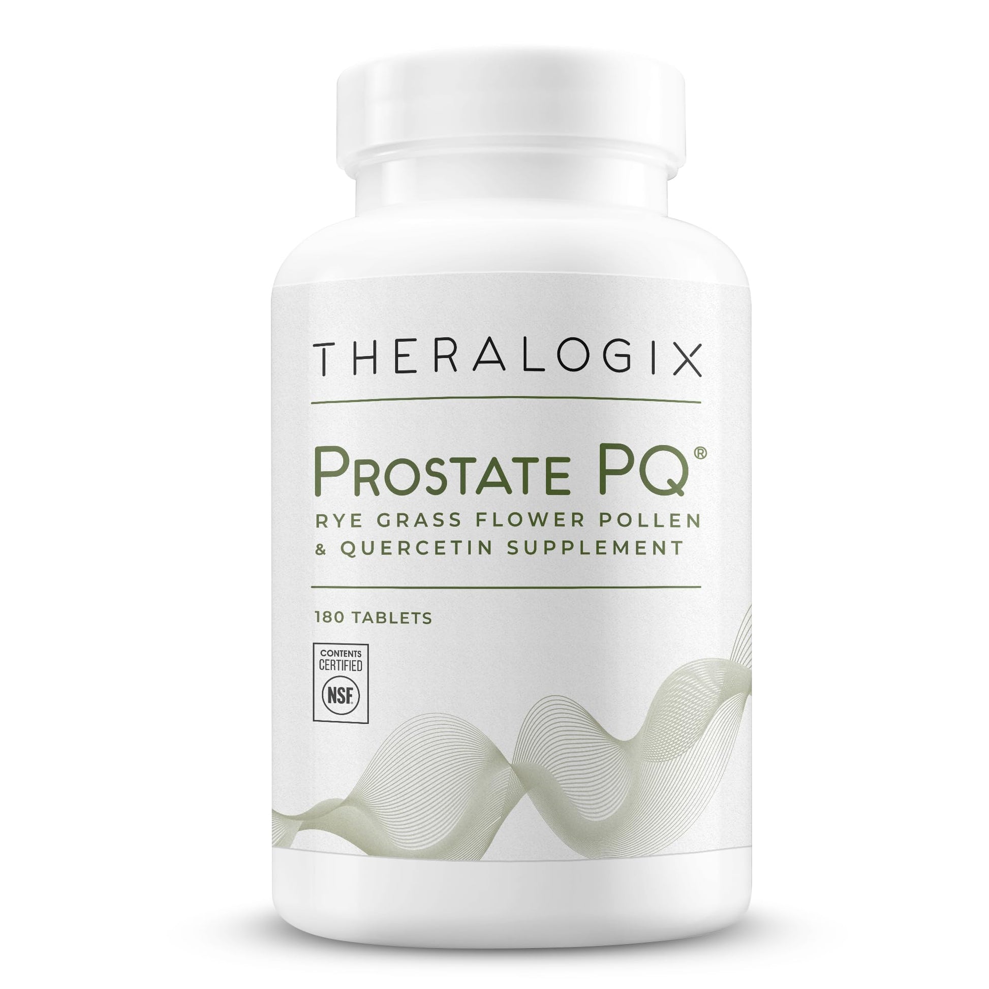 Theralogix Prostate PQ - Rye Grass Pollen Extract & Quercetin Supplement - 90-Day 