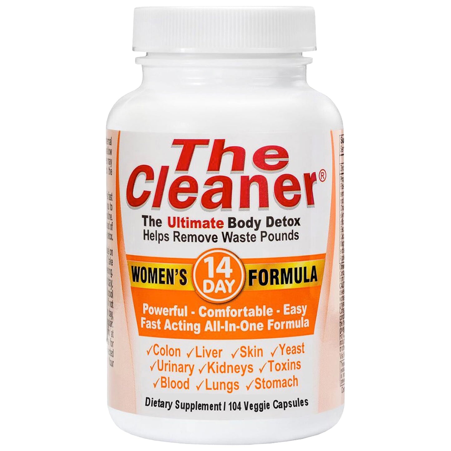 Century Systems The Cleaner Detox, Powerful 14-Day Complete Internal Cleansing Formula