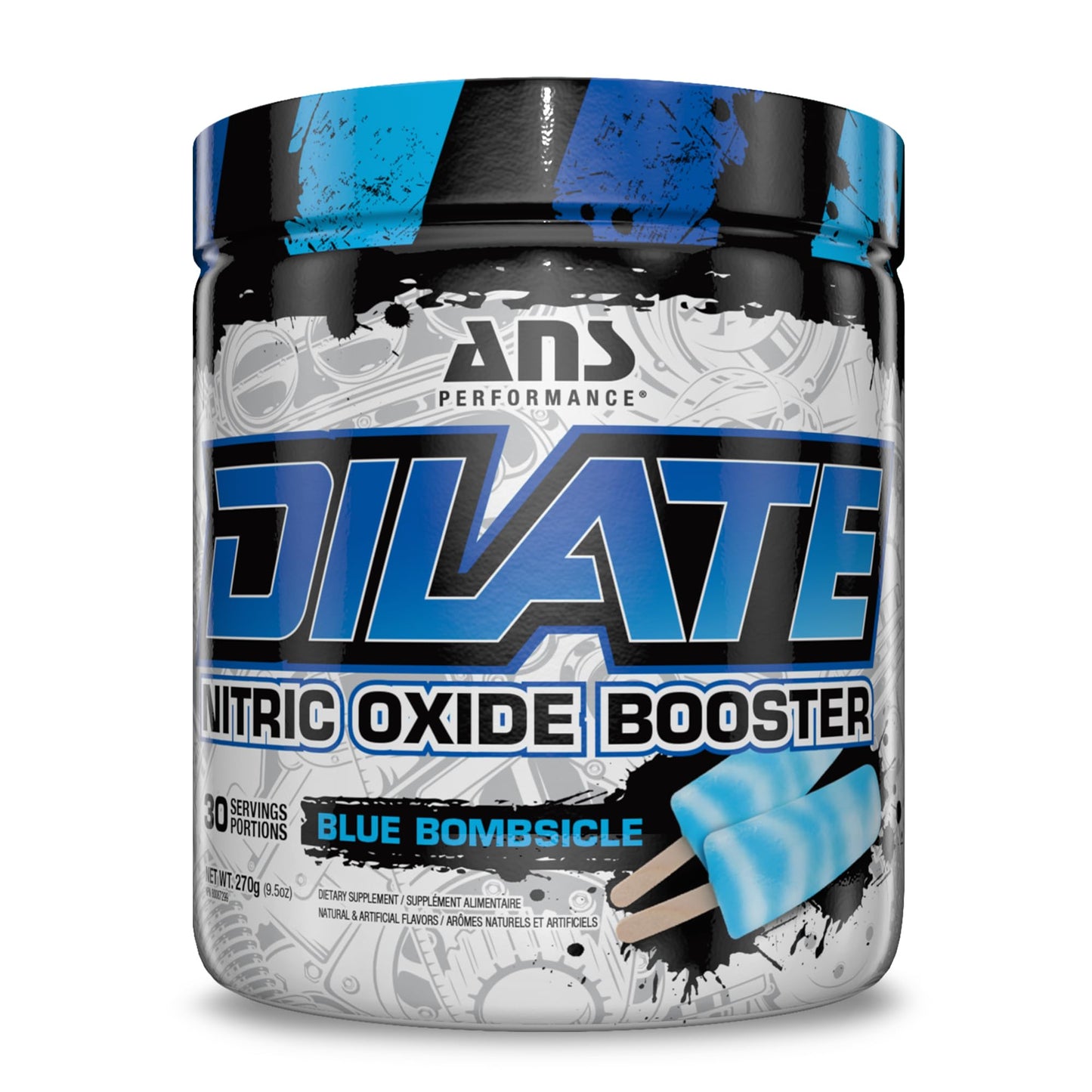 ANS Performance Dilate Pump PreWorkout Powder - Dietary Supplement - Maximizes