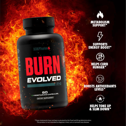 Sculpt Nation by V Shred Burn Thermogenic Fat Burner for Men & Women