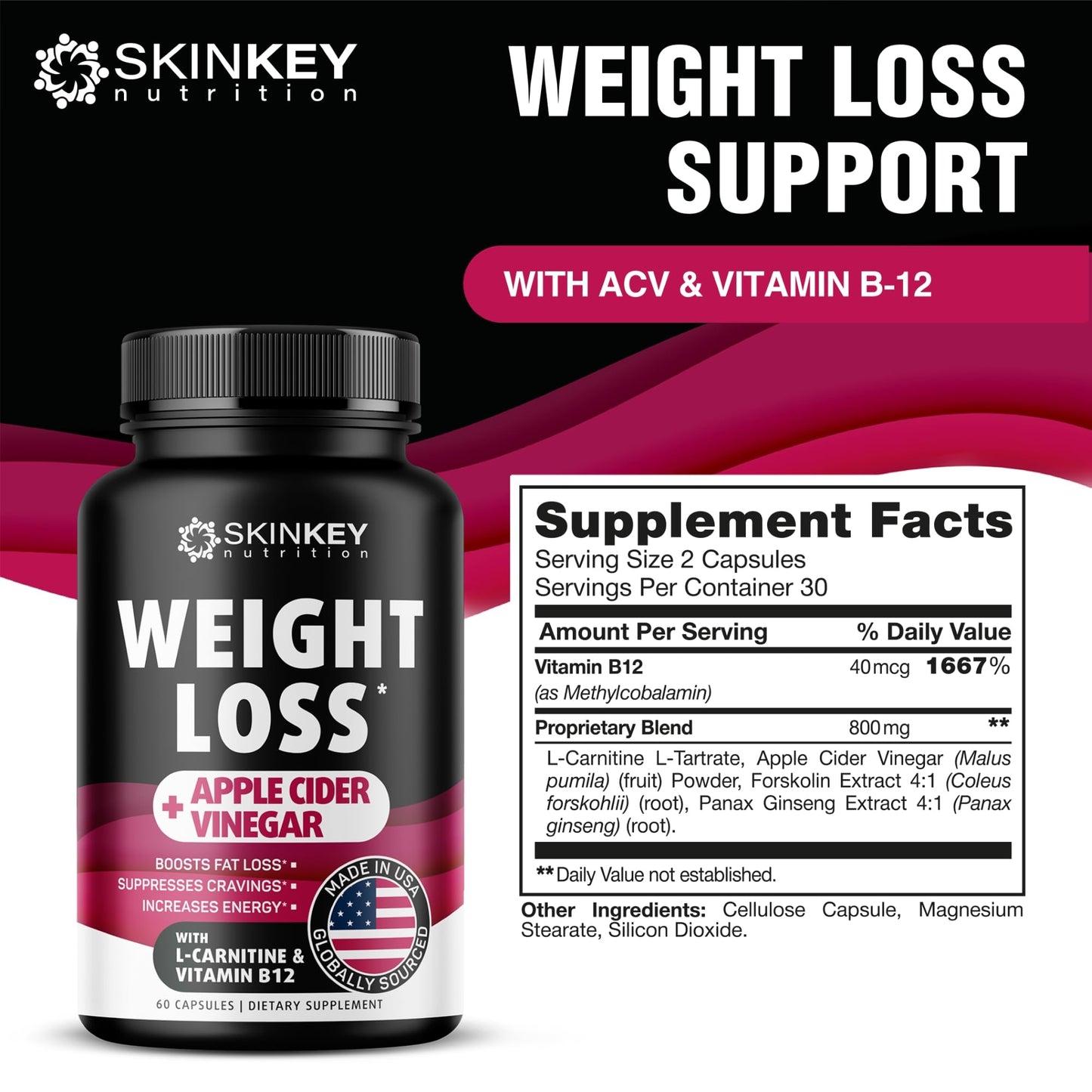 Weight Loss Pills for Women - Fat Burner Diet That Work Fast & Men Made in USA