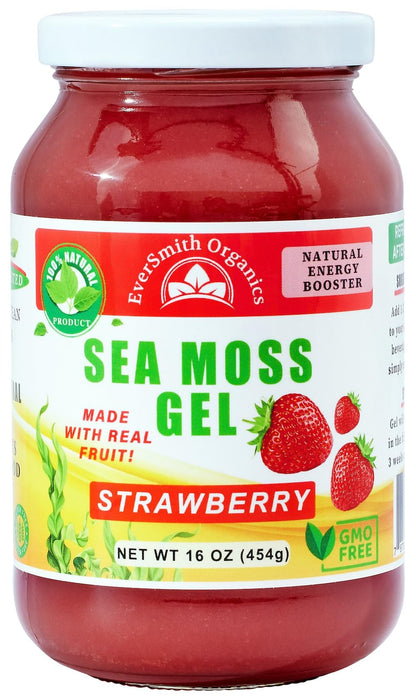 EverSmith Organics - Wildcrafted Irish Sea Moss Gel | Made in USA | Rich in Vitamins