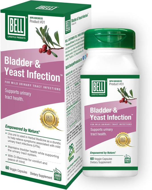 Bell Lifestyle Products Bladder Health and Yeast Balance - 60 Capsules