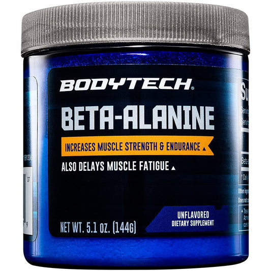 BODYTECH Beta-Alanine Powder - Unflavored (5.1 oz. / 90 Servings)