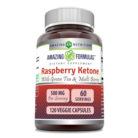 Amazing Formulas Raspberry Ketone with Green Tea Extract & Multi Berry Complex