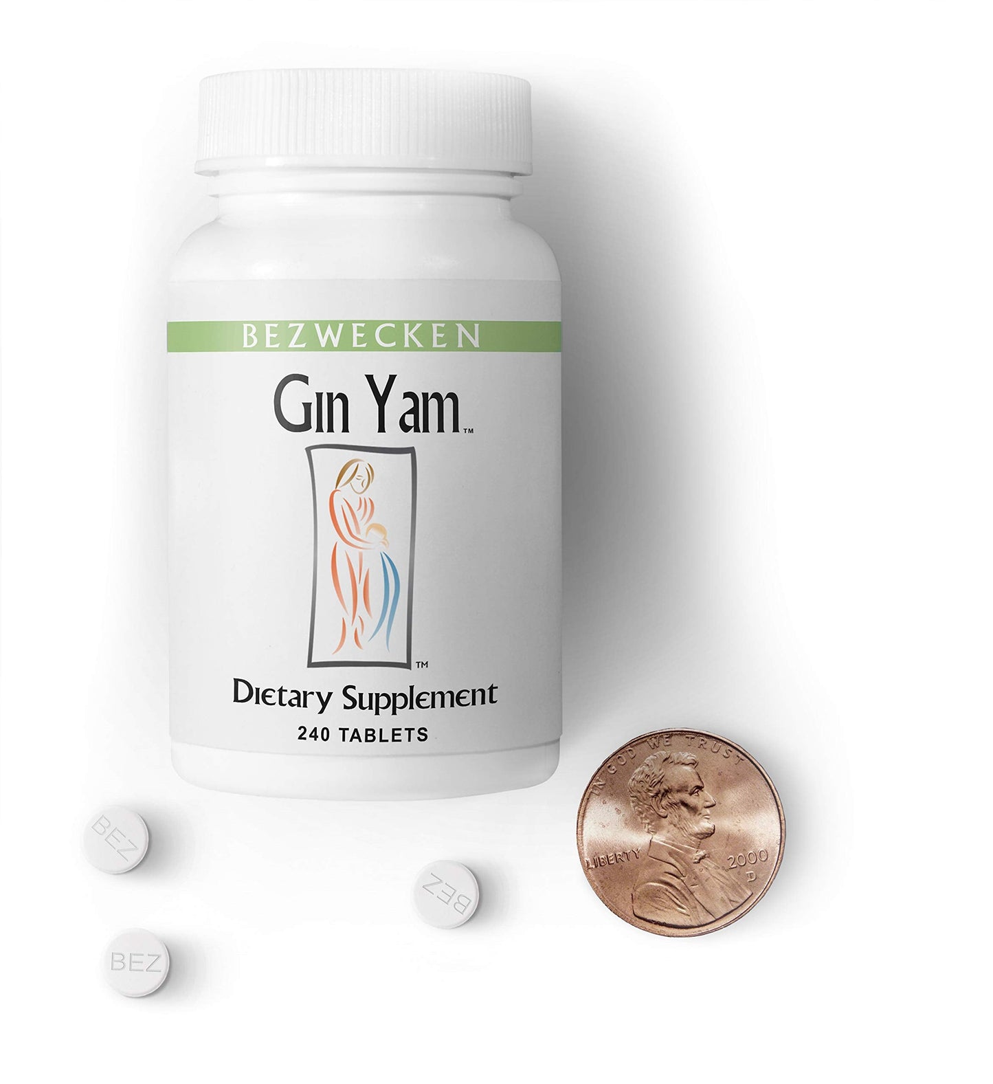 Bezwecken – Gin Yam - 240 Tablets - Professionally Formulated Menopausal Symptom Support