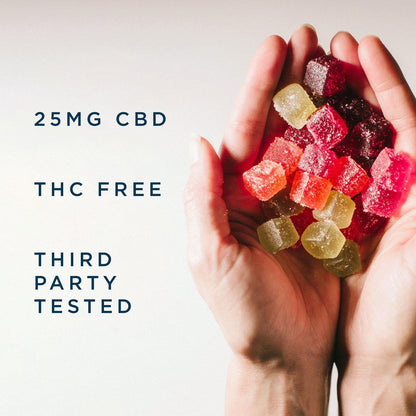 Goodrays - CBD Gummies - High Strength 30 x 25mg Mixed Fruits CBD Edibles