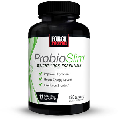 FORCE FACTOR ProbioSlim Weight Loss Essentials Complete Daily Digestive Health 