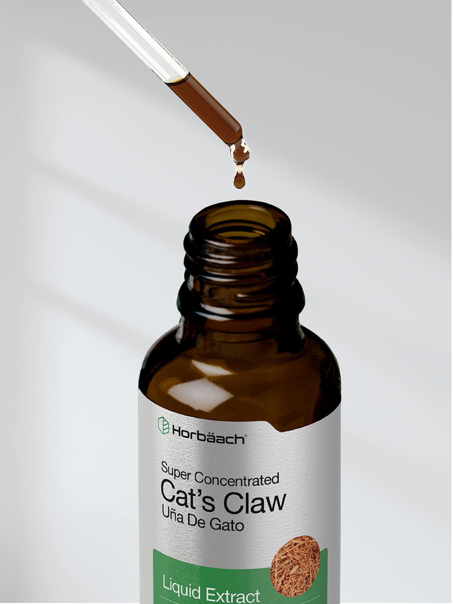 Cats Claw Herb Extract Tincture | 2 Fl Oz | Alcohol Free | Vegetarian, Non-GMO, Gluten