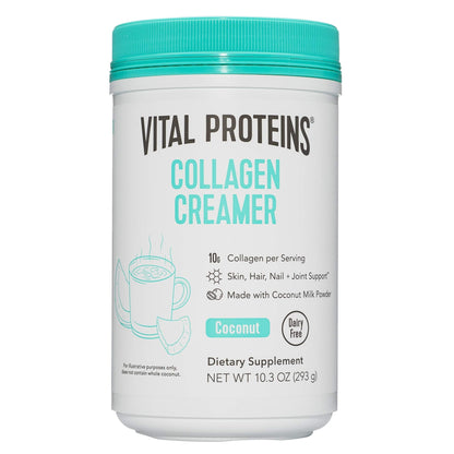 Vital Proteins Collagen Coffee Creamer, Non Dairy & Low Sugar Powder with Collagen 