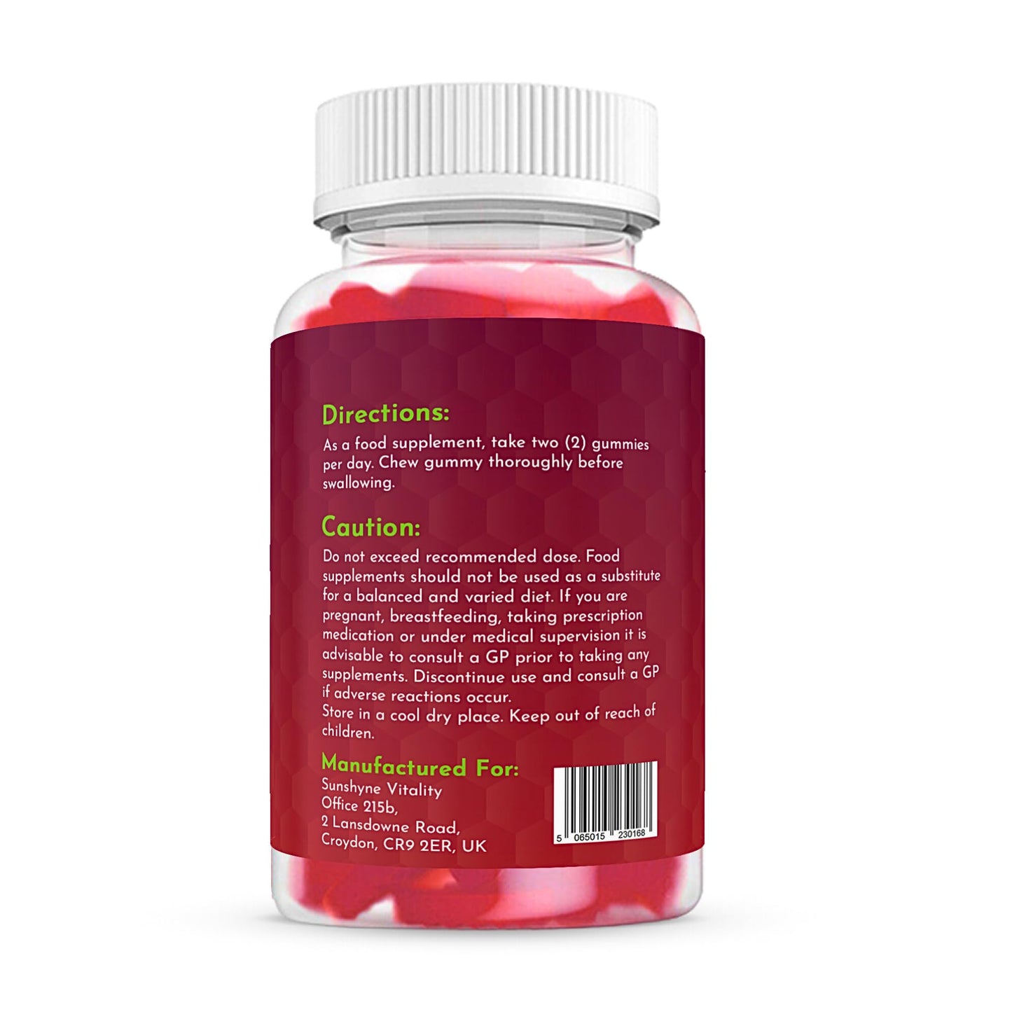 2 Pack Glutathione Gummies | with Marine Collagen | 1050mg per Serving | Antioxidant Support