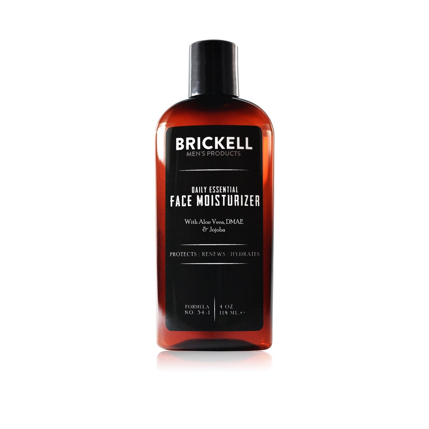 Brickell Men's Daily Essential Face Moisturizer for Men, Natural and Organic Fast-Absorbing 