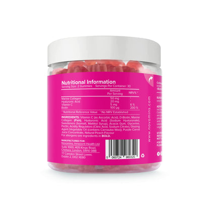 Collagen Gummies - Sugar Free Marine Collagen Gummies - Superior Type 1 Hydrolysed Collagen