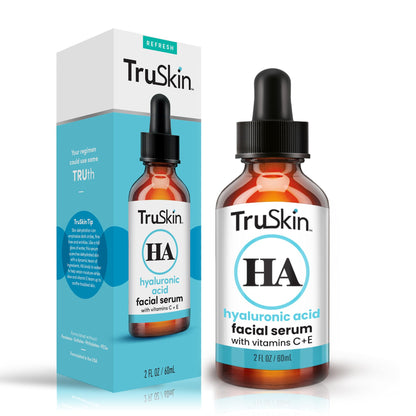 TruSkin Naturals, Hyaluronic Acid Serum for Face + 7 Ultra Hydrating Ingredients