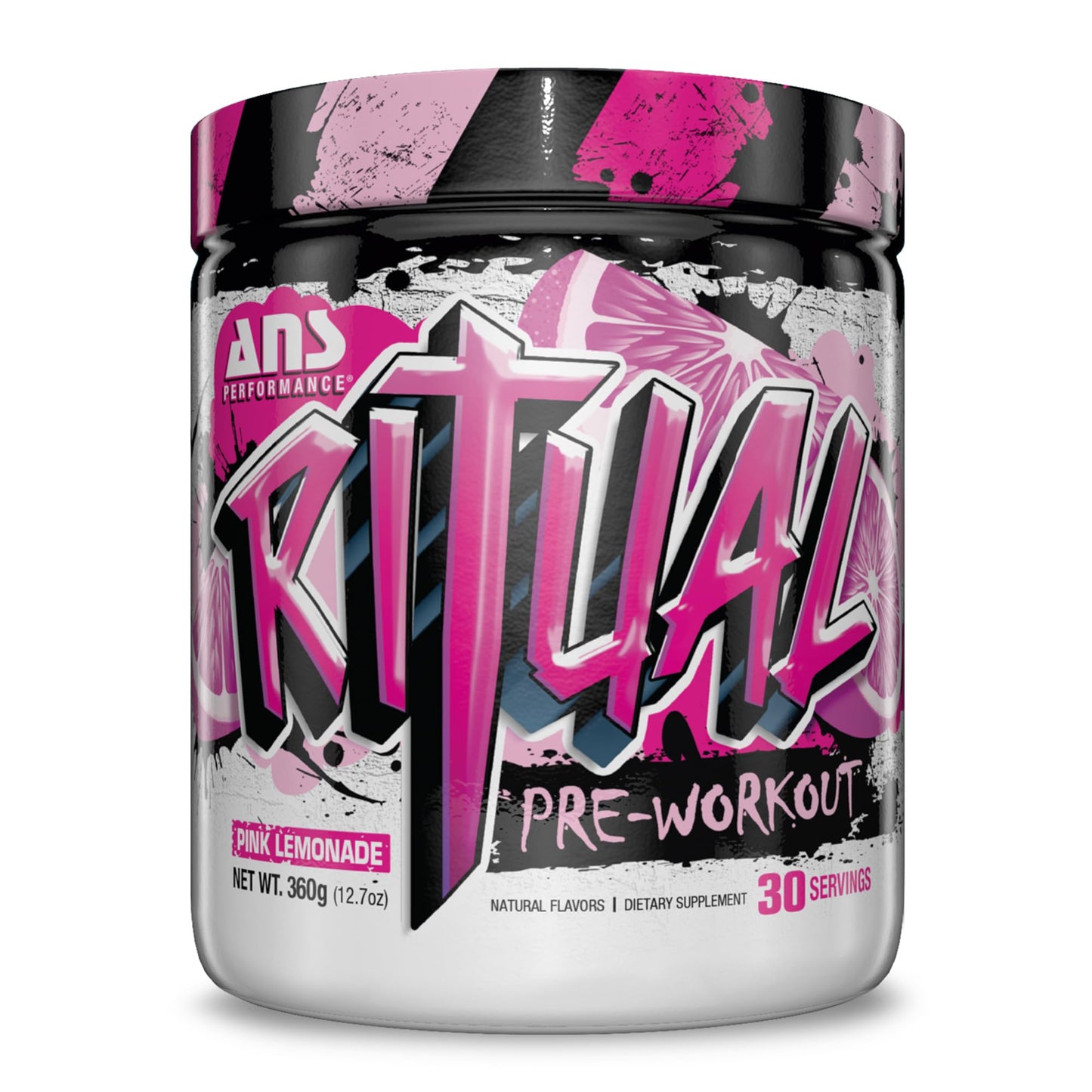 ANS Performance Ritual Pre Workout (30 Servings, 12.7 oz) - Complete Preworkout Formula