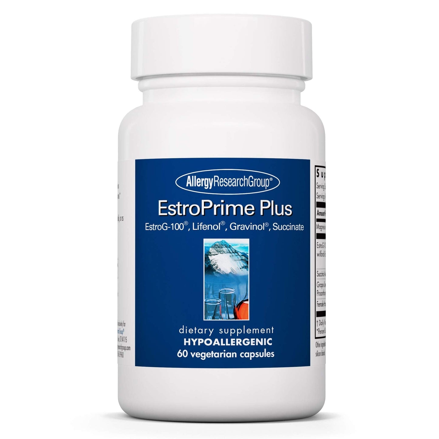 Allergy Research Group - EstroPrime Plus - EstroG-100, Gravinol - Menopause, Soy-Free