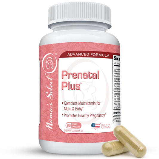 Mama’s Select Prenatal Plus, Natural Prenatal Vitamins for Women