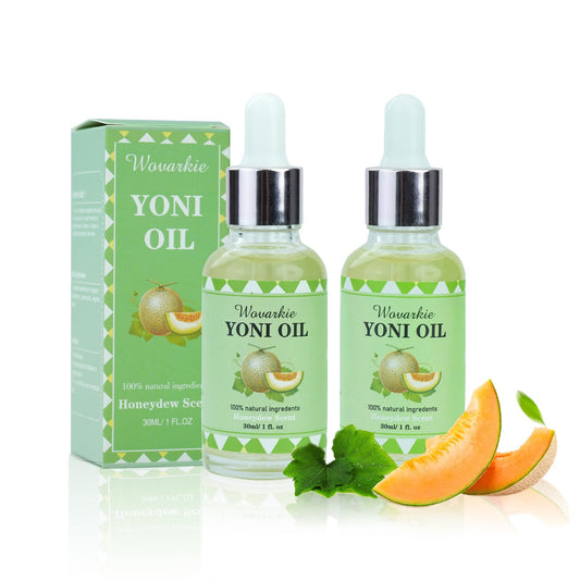 2 Packs Yoni Oil for Women, 1 fl oz/30 ml Feminine Oil Intimate Deodorant for Women, Restores Ph