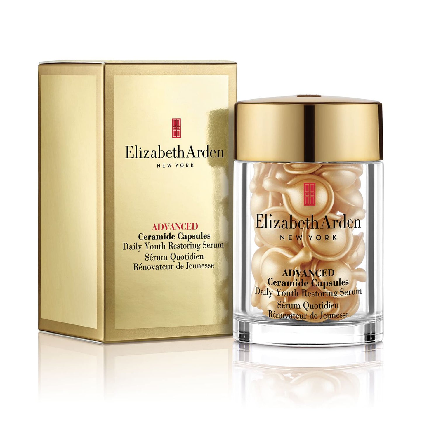 Elizabeth Arden Anti-Aging Ceramide Capsule Serum, Advanced Daily Youth Restoring Fac