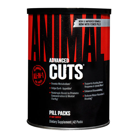 Animal Cuts Thermogenic Fat Burner - Nootropic Weight Loss Management Diet Pills