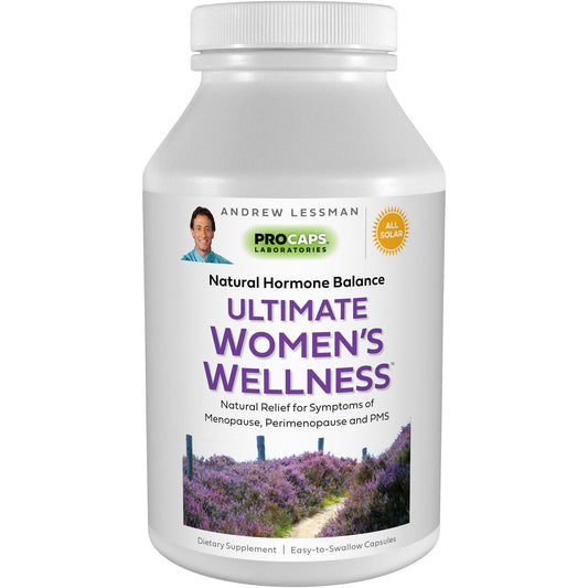 ANDREW LESSMAN Ultimate Women’s Wellness 60 Capsules – Naturally Relieves Menopause Symptoms