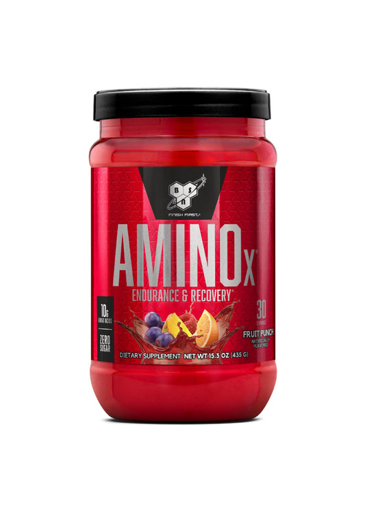 BSN Amino X Muscle Recovery & Endurance Powder with BCAAs, Intra Workout Support