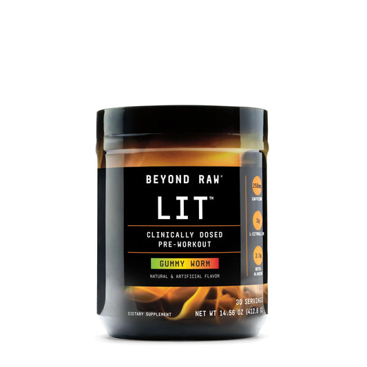 Beyond Raw LIT - Gummy Worm, NET WT 14.9 oz 