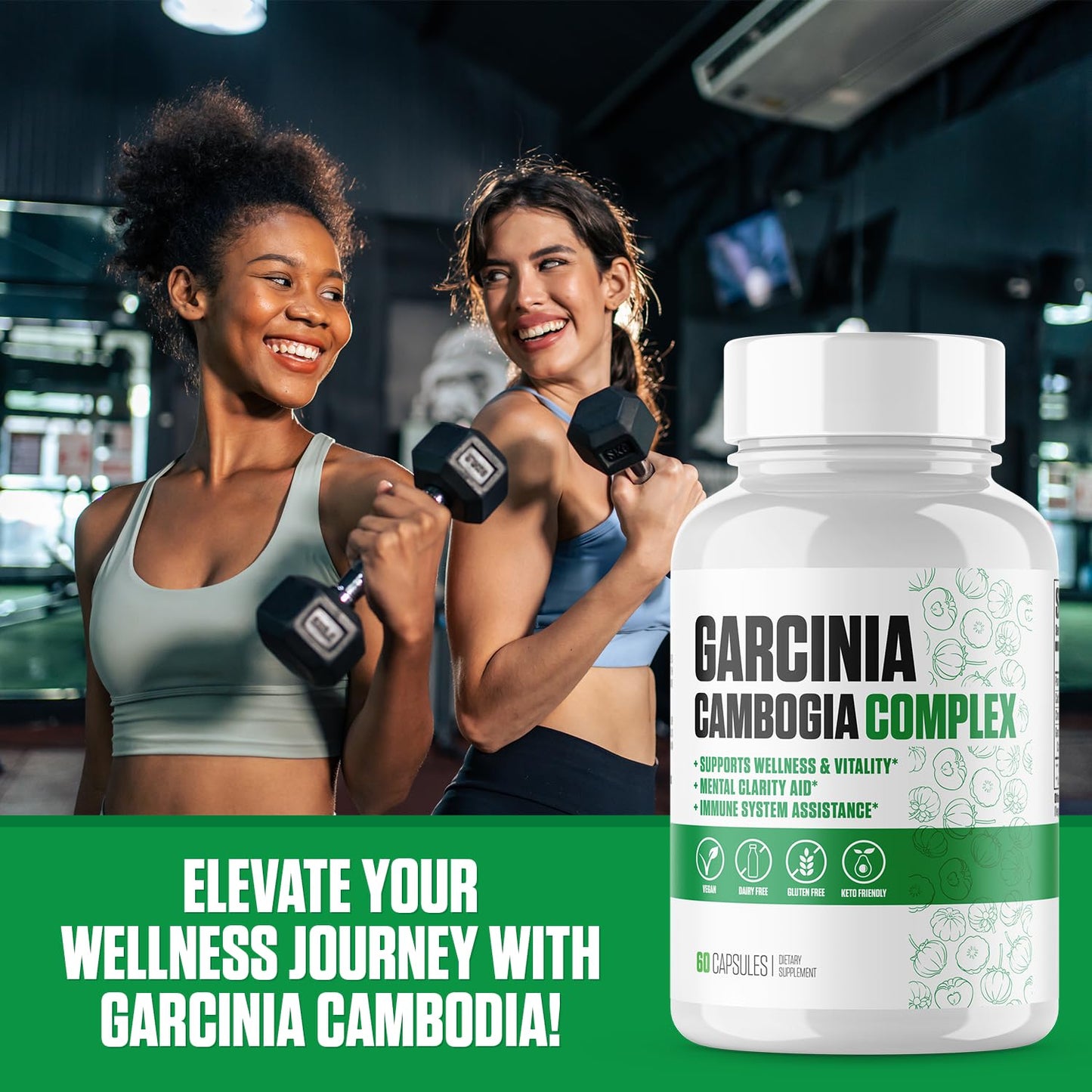 Garcinia Cambogia Extra Strength | #1 New Garcinia Cambogia Supplement Plus Potassium