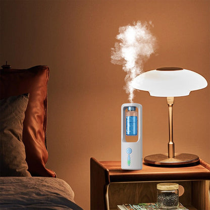 50ml Odor Removal Rotating Smog Essential Oil Diffuser, 3 Stage Timing Adjustment Incense