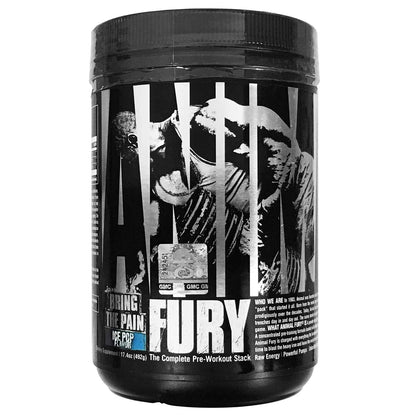 Animal Fury - Pre Workout Powder Supplement for Energy and Focus - 5g BCAA