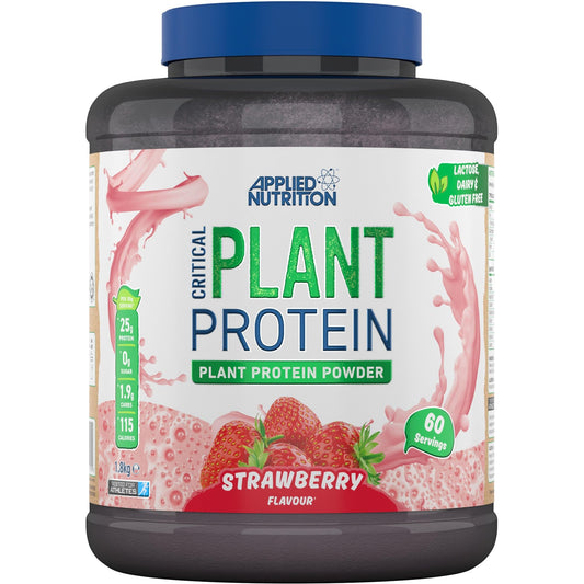 Applied Nutrition Plant Protein Powder – Critical Plant Vegan Protein Shake with SOYA