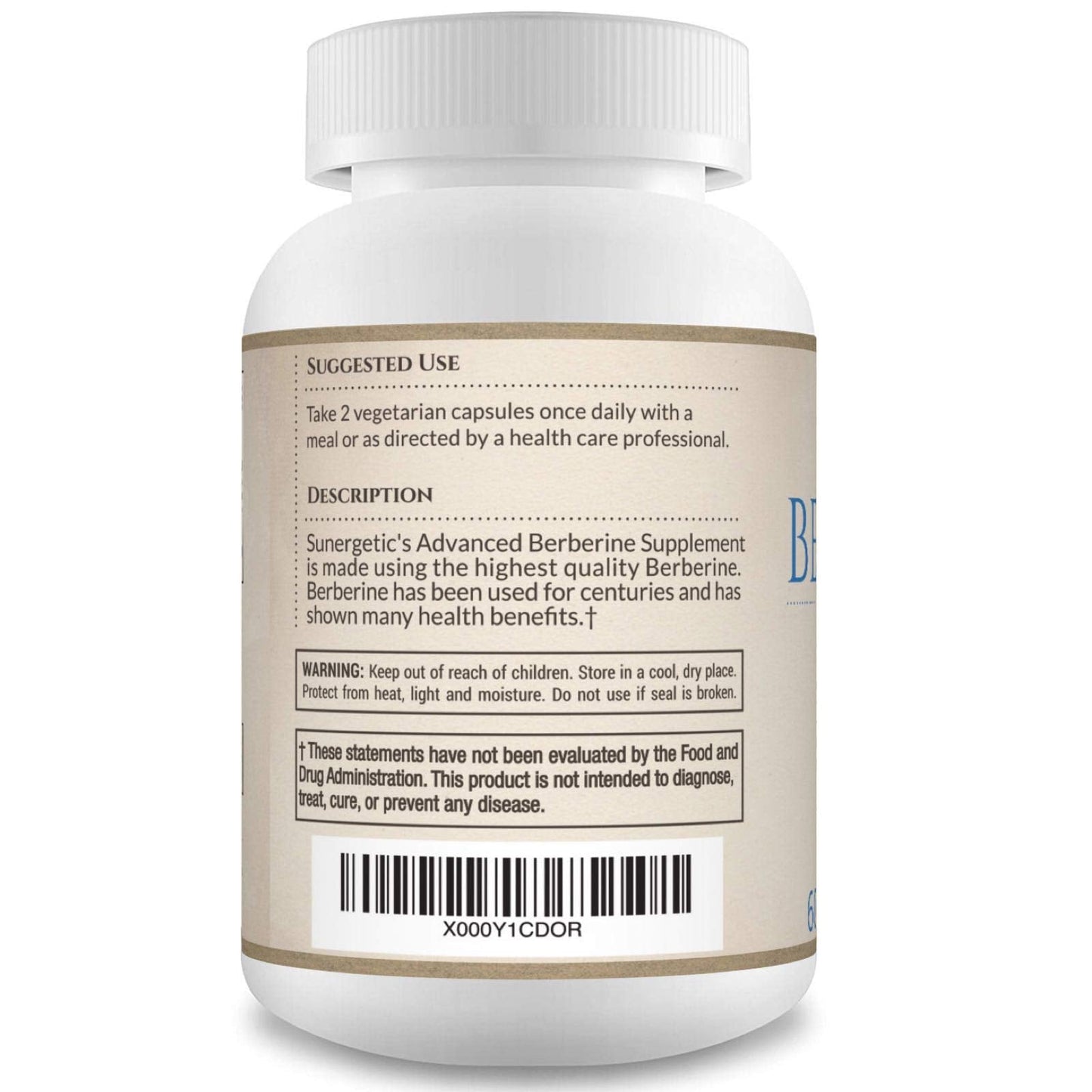 Premium Berberine Supplement - 1200mg of Berberine Per Serving - Berberine HCL