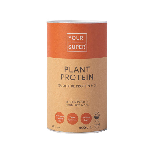 Your Super Plant Protein Organic Superfood Powder – Plant Based Protein Powder for Muscle Growth