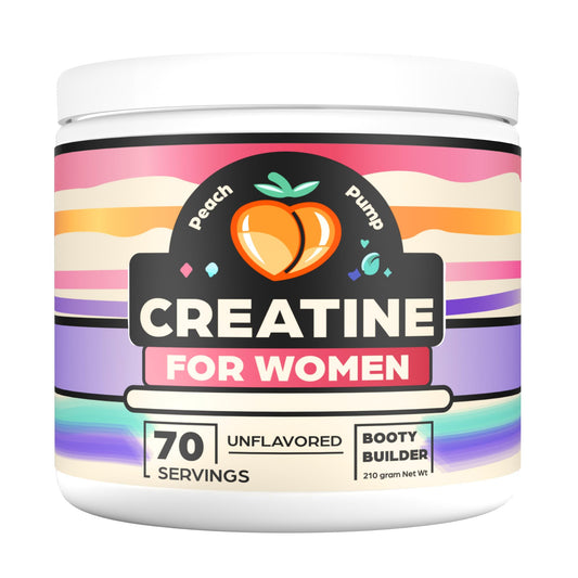 Creatine Supplement for Women's Booty Gains - Unflavored Micronized Creatine 