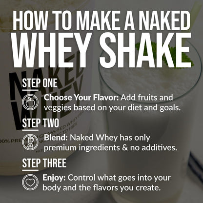 NAKED Whey Protein Powder (Chocolate PB, 2 LB)