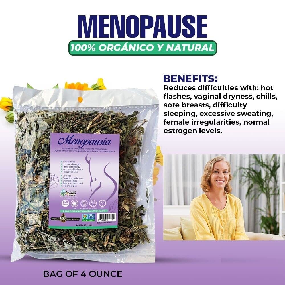 Alvarado Menopause Herbal Tea 4 Oz-113gr Control Menopause Woman