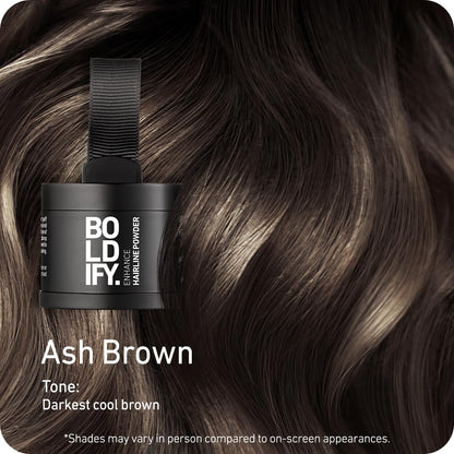 BOLDIFY Hairline Powder Instantly Conceals Hair Loss, Root Touch Up Hair Powder