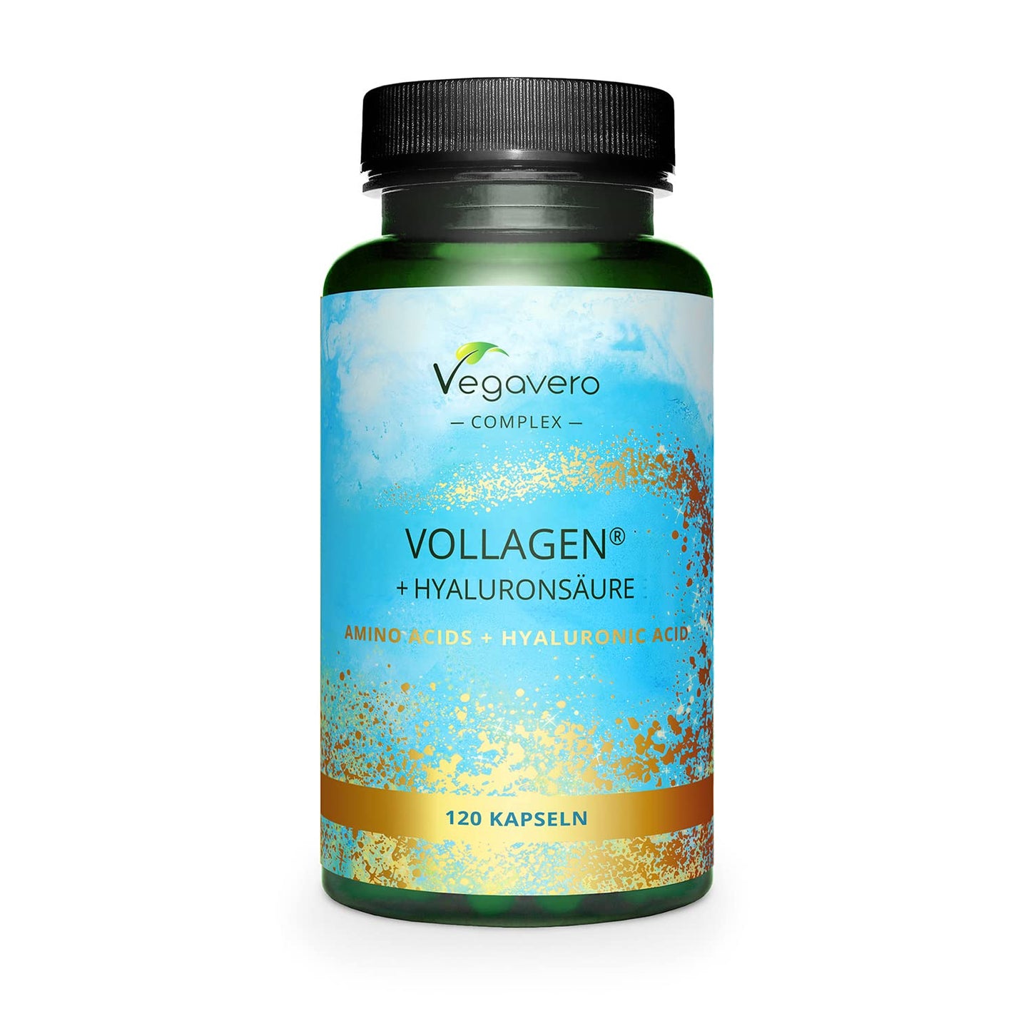 Vegavero Vegan Collagen Complex + Hyaluronic Acid | NO Additives | Vegan Collagen Powder Vollagen