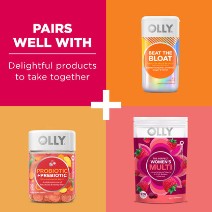 OLLY Metabolism Gummy Rings, Apple Cider Vinegar, Vitamin B12, Chromium, Energy