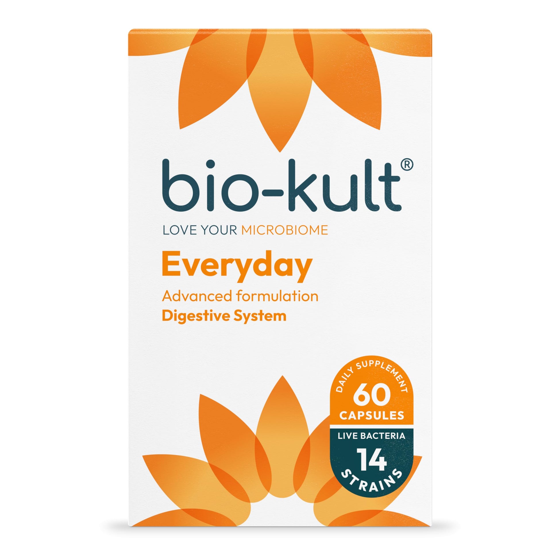 Bio-Kult Advanced Multi-Strain Formulation Probiotic for Digestive System, 60 Count 