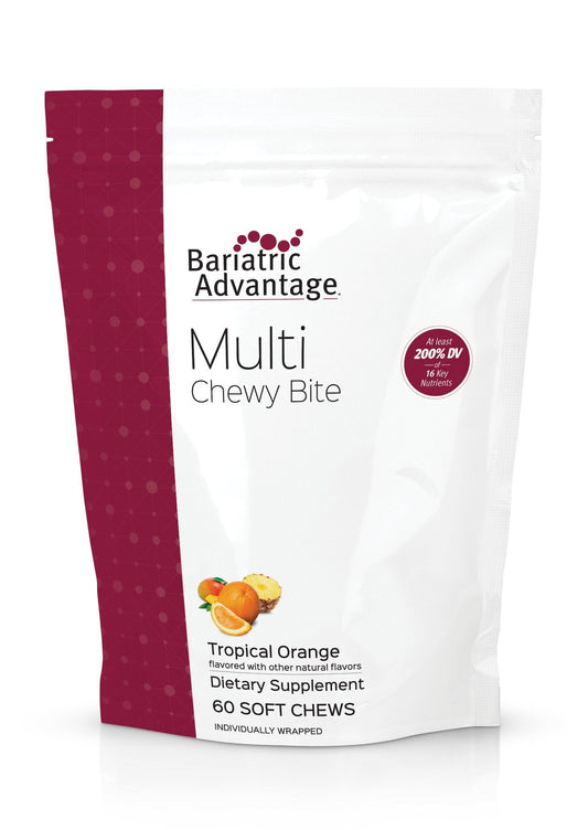 Bariatric Advantage Multi Chewy Bite - Soft Chew Multivitamin for Bariatric Surgery