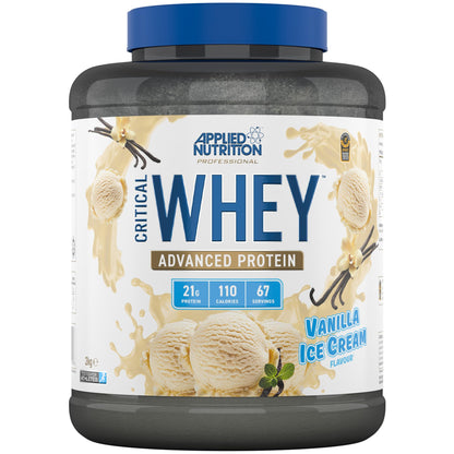 Applied Nutrition Critical Whey Protein Powder 2kg - High Protein Powder, Protein Milkshake