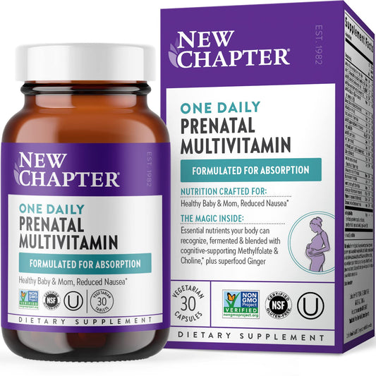 New Chapter Prenatal Vitamins, One Daily Prenatal Multivitamin with Methylfolate